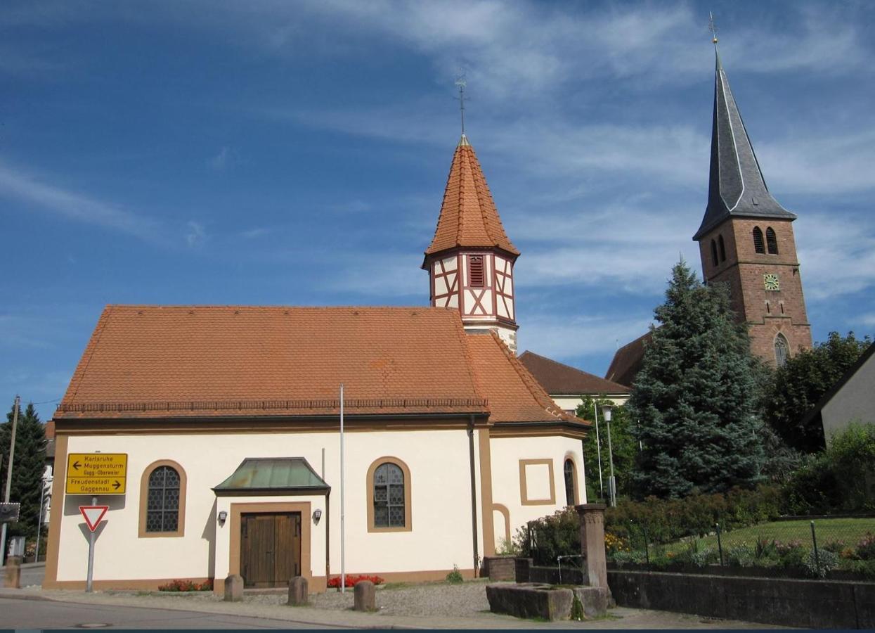 Ferienwohnung Zwischen Rhein Und Schwarzwald Bischweier المظهر الخارجي الصورة